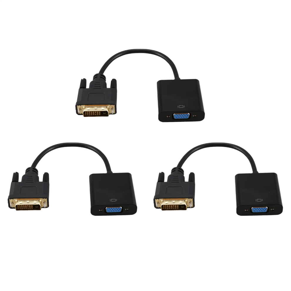 Dvi To Vga Adapter Cable 1080P Dvi-D To Vga Cable 4712071136422