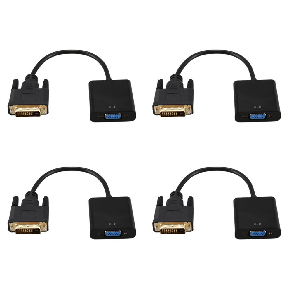 Dvi To Vga Adapter Cable 1080P Dvi-D To Vga Cable 4712071136415
