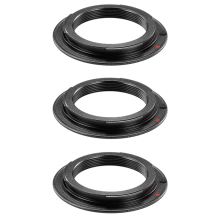 Schwarz Metall-Objektiv Montageadapter fuer M42-Objektiv