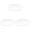 Transparent 3mm thick Mirror Acrylic round Disc Diameter:85mm 1