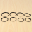 8 Pieces Step-Up Ring Set,Includes 49-52mm, 52-55mm, 55-58mm, 58-62mm 6
