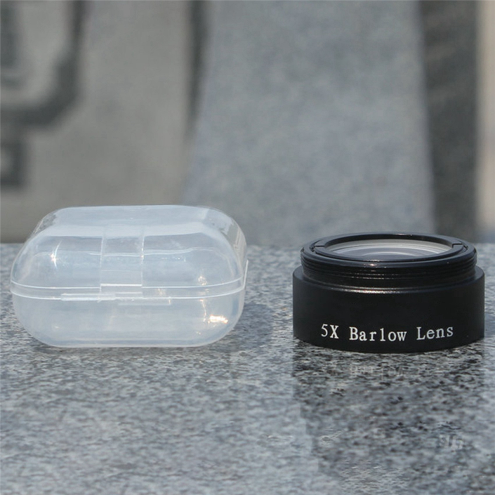Barlow Lens 5X For Any M28x0.6 1.25Inch Telescope Eyepiece Or Camera 4712071163398