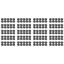 Univeral 10pcs 49mm Center Pinch Front Lens Cap For DSLR Camera