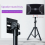 Rotatable 35mm Mount Tripod Pole DJ Speaker Stand Adapter Top Cap 2