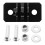 CNC Skydiving Helmet Fixed Mounts for Sport Camera Black 7
