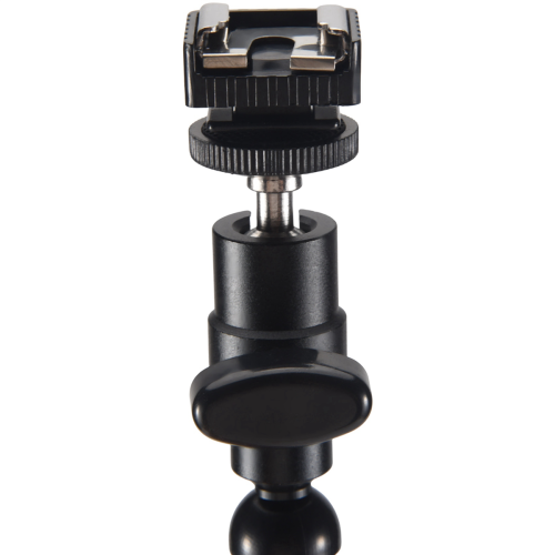 New Flexible Dual Arm Hot Shoe Flash Bracket Mount Holder for 2