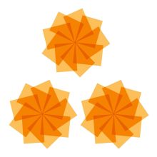 9Pcs Gel Light Filter for Film,Video,Photo,Stage(Orange)