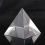 Prisma, optische Glaspyramide, 40 mm hoch, rechteckiges Polyeder 4