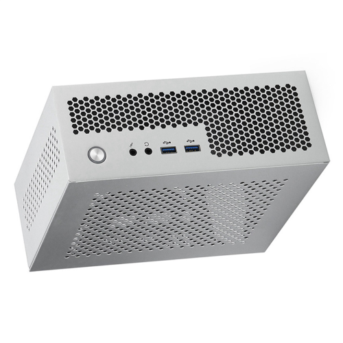 A09 Case per computer HTPC Mini ITX USB3.0 Case per computer argento 1