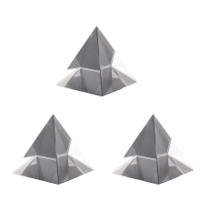 Prisma in vetro ottico Piramide rettangolare alta 40 mm Poliedro
