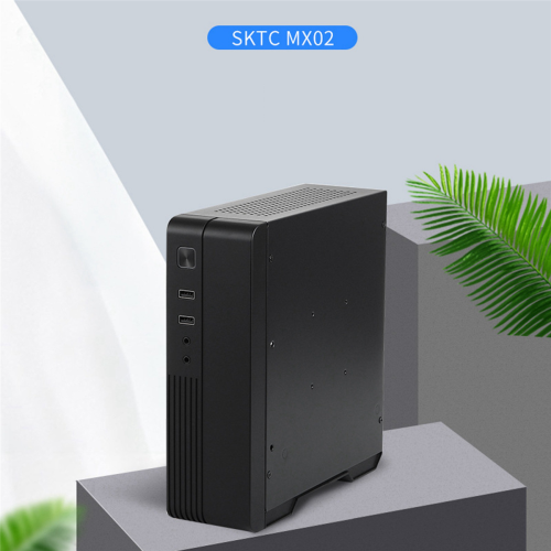 MX02 Mini ITX Computer Case HTPC Chassis USB2.0 for Office Business 1