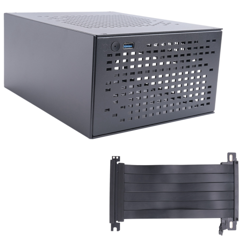 A07 Mini ITX Case per computer USB3.0 con cavo di prolunga (A) 2