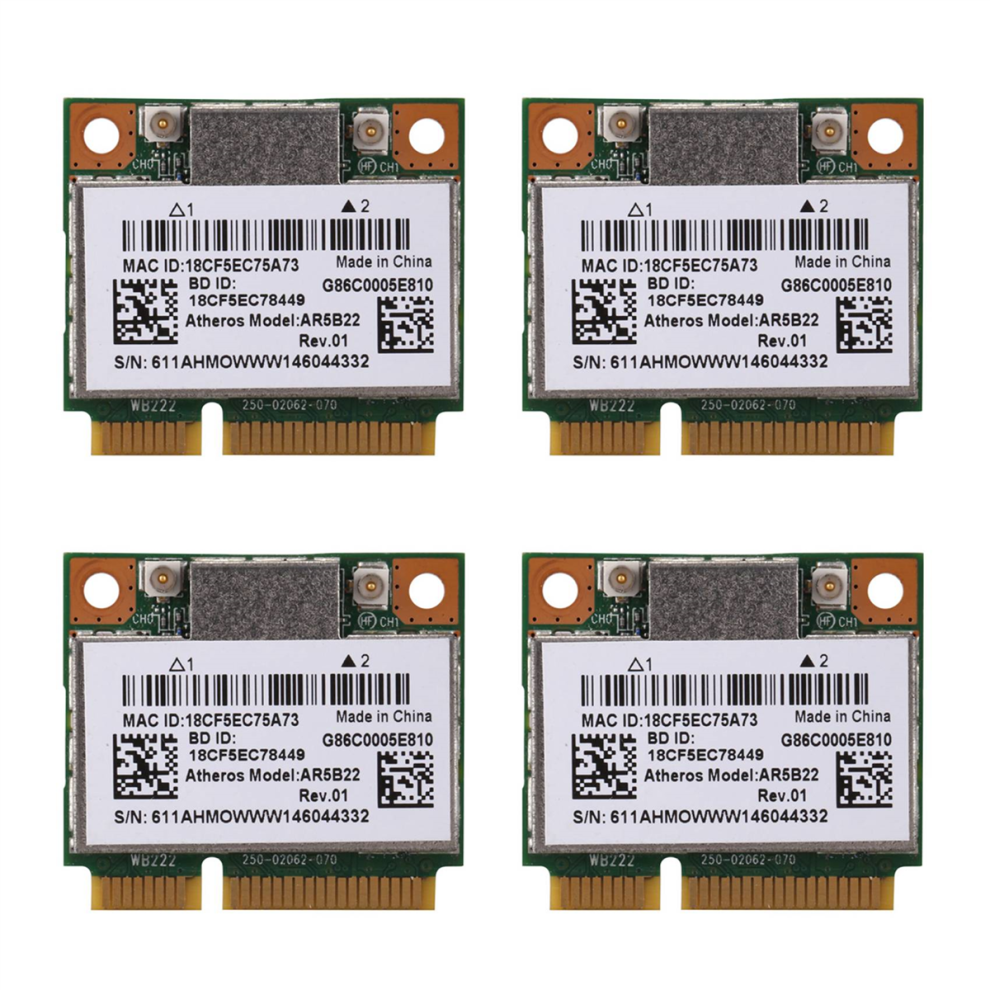 Ar5b22 2.4/5Ghz Dual Band Wifi Card 802.11Ac For Y400 Y500 4712071177708