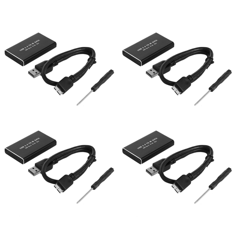 Msata To Usb 3.0 External Hard Disk Box For 30X50mm 30X30mm Msata Ssd 4712071175933
