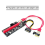 PCI-E Pcie Riser 009 Express 1X zu 16X Extender PCI E Adapter Karte 2