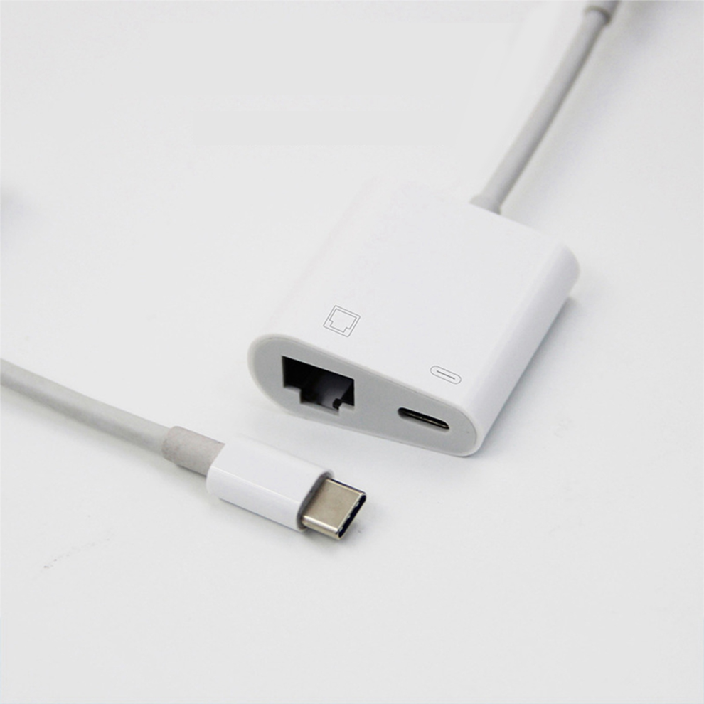 Type C Otg Ethernet Adapter Usb C To Rj45 Ethernet Converter 100Mbs 4712071179733