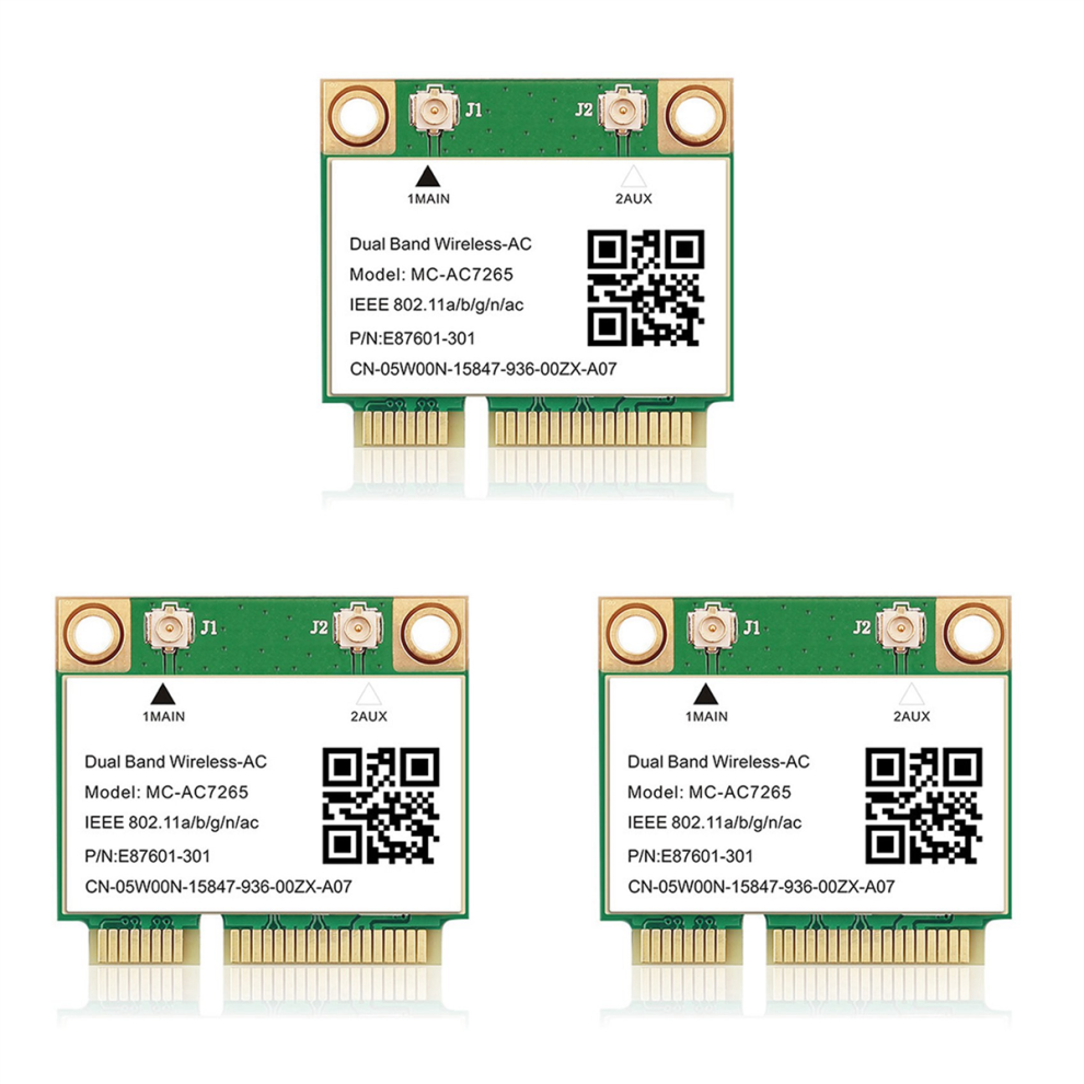 Scheda Di Rete Wireless Bluetooth 4.2 Mini PCI-E Wi-Fi - AC7265-image