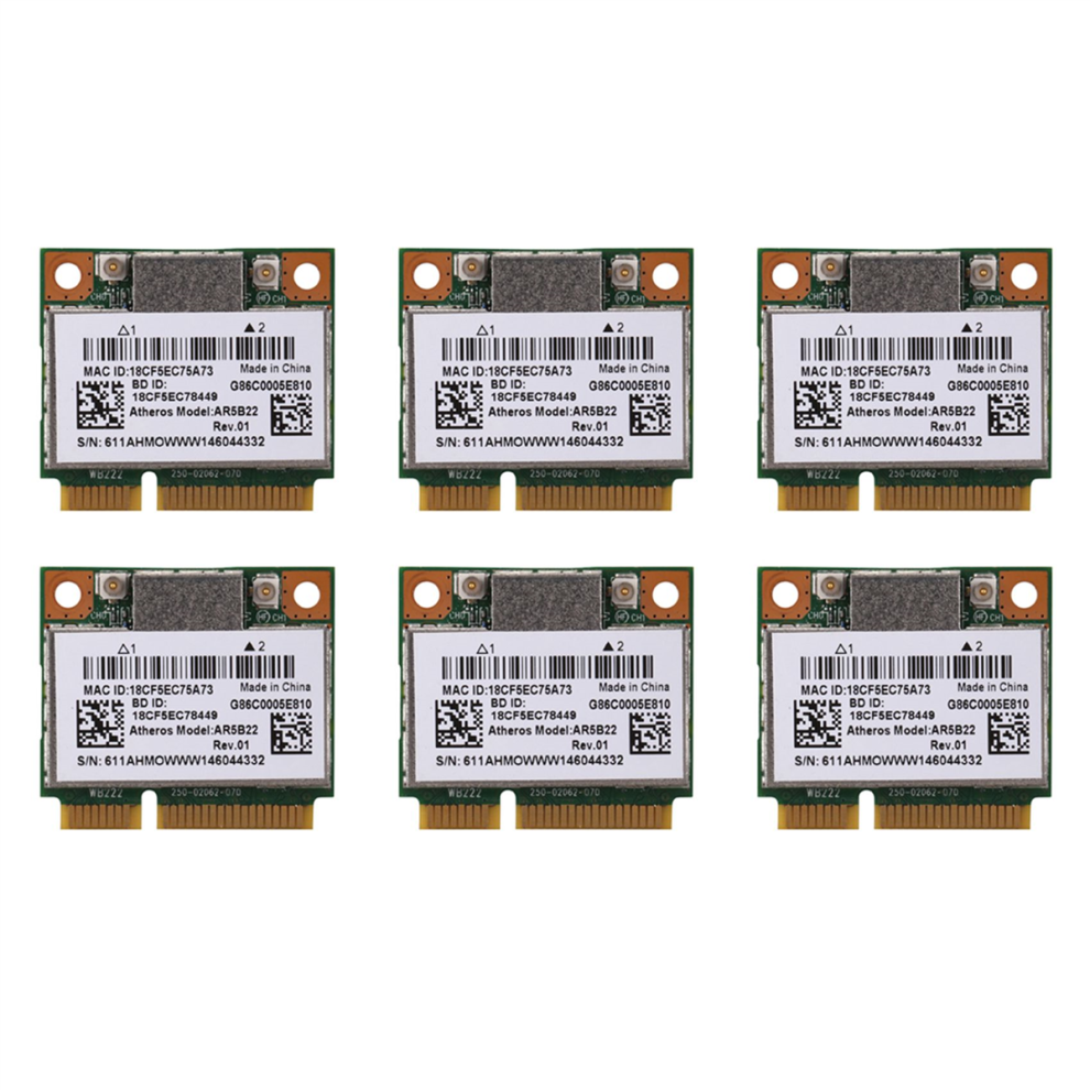 Ar5b22 2.4/5Ghz Dual Band Wifi Card 802.11Ac For Y400 Y500 4712071177692