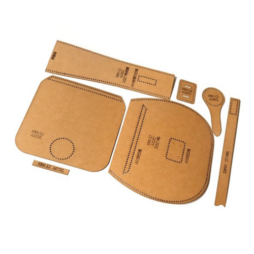 DIY Leather Tool Kit Kraft Handbag Sewing Pattern Size 21x19x6.5CM 1