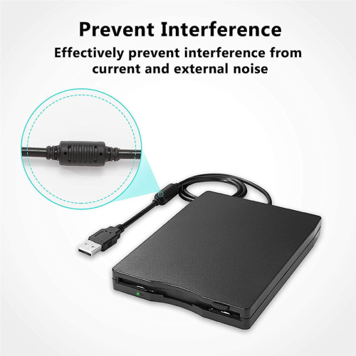 USB Floppy Disk Reader Drive 3.5In for 7 8 2000 XP Vista PC 2