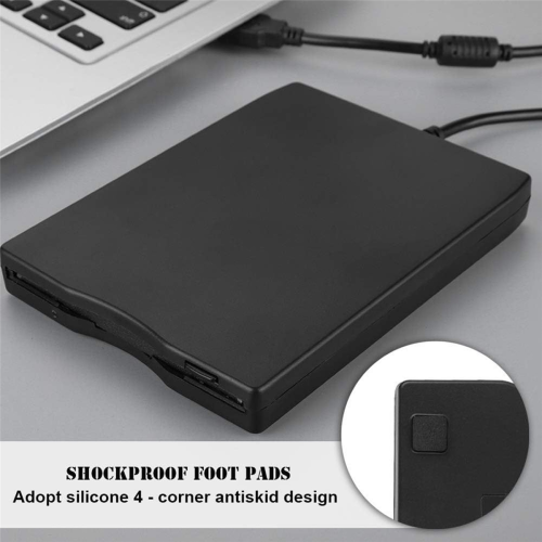 USB Floppy Disk Reader Drive 3.5In for 7 8 2000 XP Vista PC 1