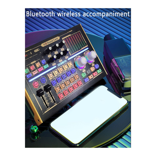 -N8 Set mixer per scheda audio professionale per registrazione con supporto microfono 48V 1