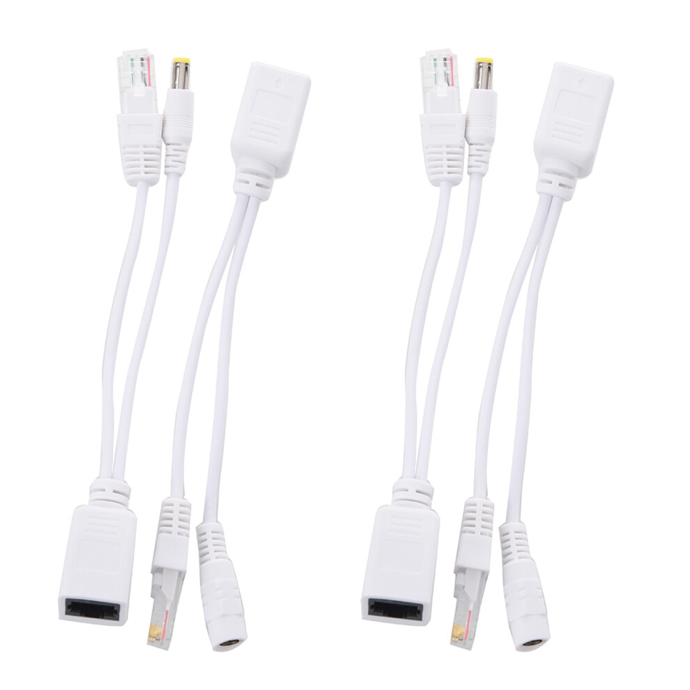 Passive Power Over Ethernet Poe Adapter Injector + Splitter Kit 4712071105428