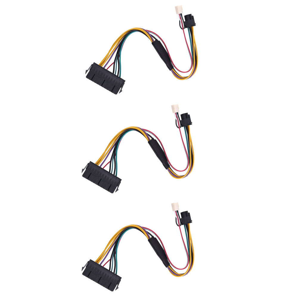 Photos - Cable (video, audio, USB) ATX Power Supply Cable PCIe 6 Pin to ATX 24 Pin Power Supply Cable