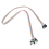Cavo di reset dell'alimentatore ATX per PC, LED rosso e verde, interruttore HDD 3