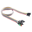 Cavo di reset dell'alimentatore ATX per PC, LED rosso e verde, interruttore HDD 2