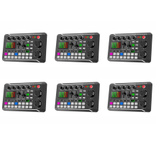 F998 Sound Card Microphone Sound Audio Interface Mixer Sound