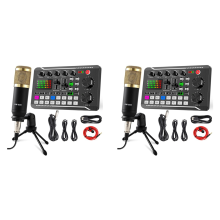 F998 Sound Card Kit,BM-800 Microphone Kit,with Live Sound Card