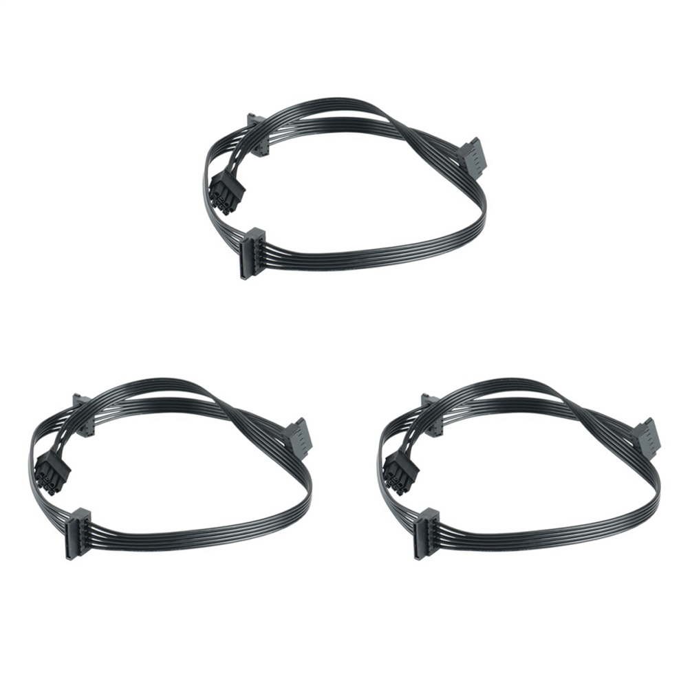 8-Bens 1 Til 3-Ports Sata-Driver StrøMforsyningskabel Til CMX1200-image