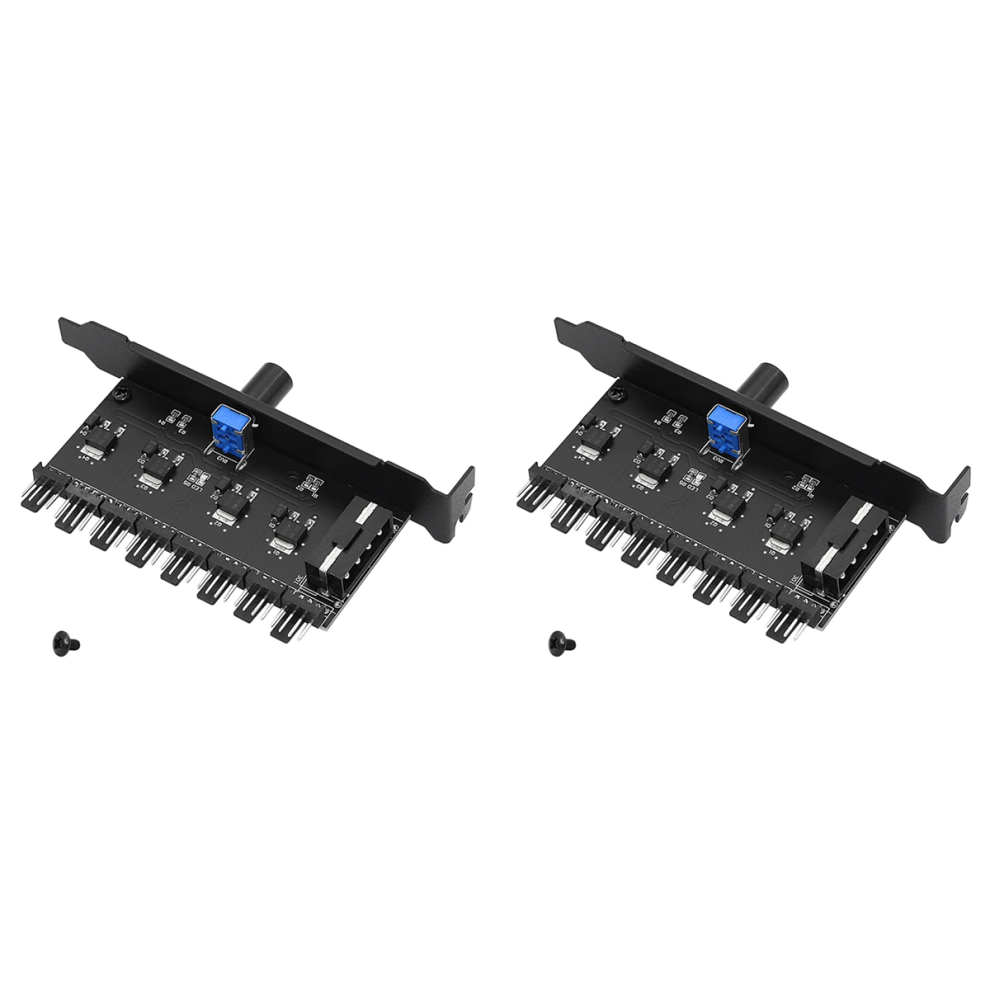 Cooling Fan Speed Controller For Cpu Case Hdd Vga Pwm Fan (4Pin) 4712071103219