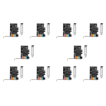 Scheda audio PCIe 5.1 per PC con elevate prestazioni Direct Sound