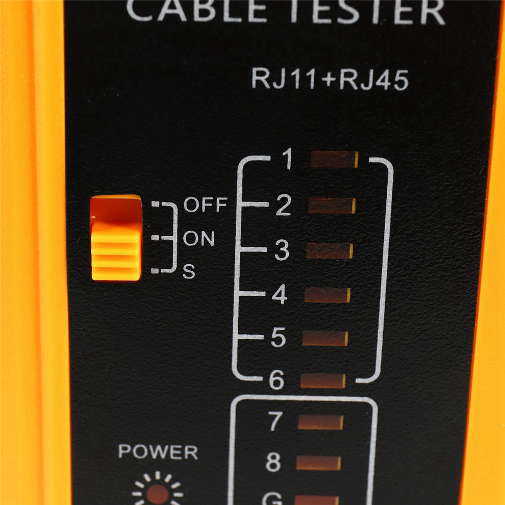Rj45 Rj11 Rj12 Lan Wire Ethernet Cable Tester(Battery Not Included) 4712071102649