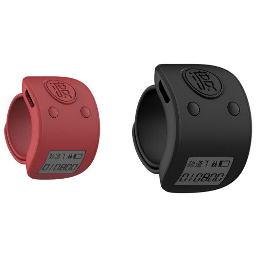 Mini Digital LCD Electronic Finger Ring Hand Tally Counter-Red