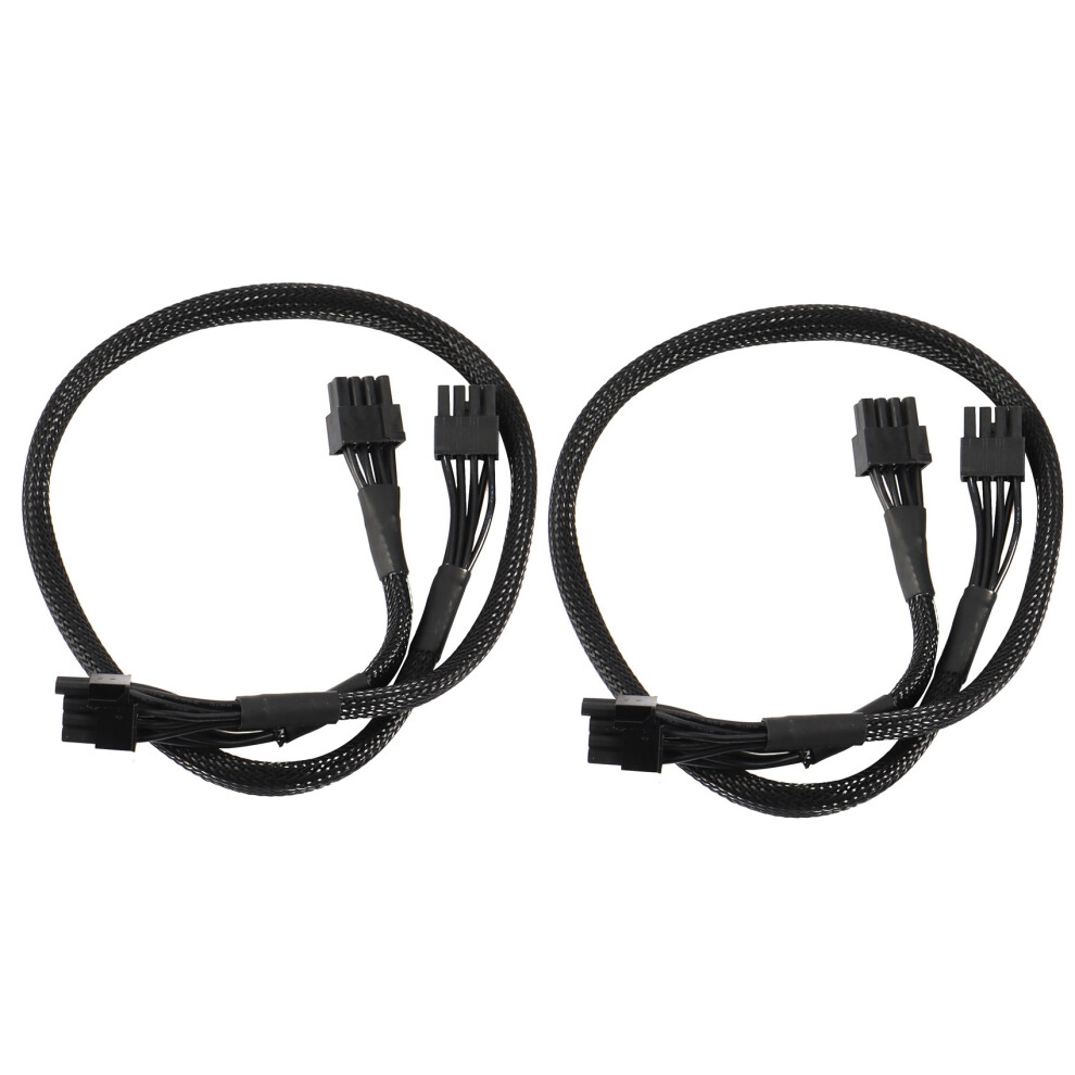 Psu 8Pin To Dual 8Pin(6+2) Pin Pcie Modular Power Supply Cable 4712071105732