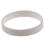 Silicone Rubber Wristband Bangle White 2