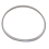 Silicone Rubber Wristband Bangle White 3
