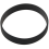 Silicone Rubber Wristband Bangle Black 2