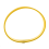 Silicone Rubber Wristband Bangle Yellow 3