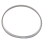 Silicone Rubber Wristband Bangle White 3