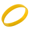 Silicone Rubber Wristband Bangle Yellow 2