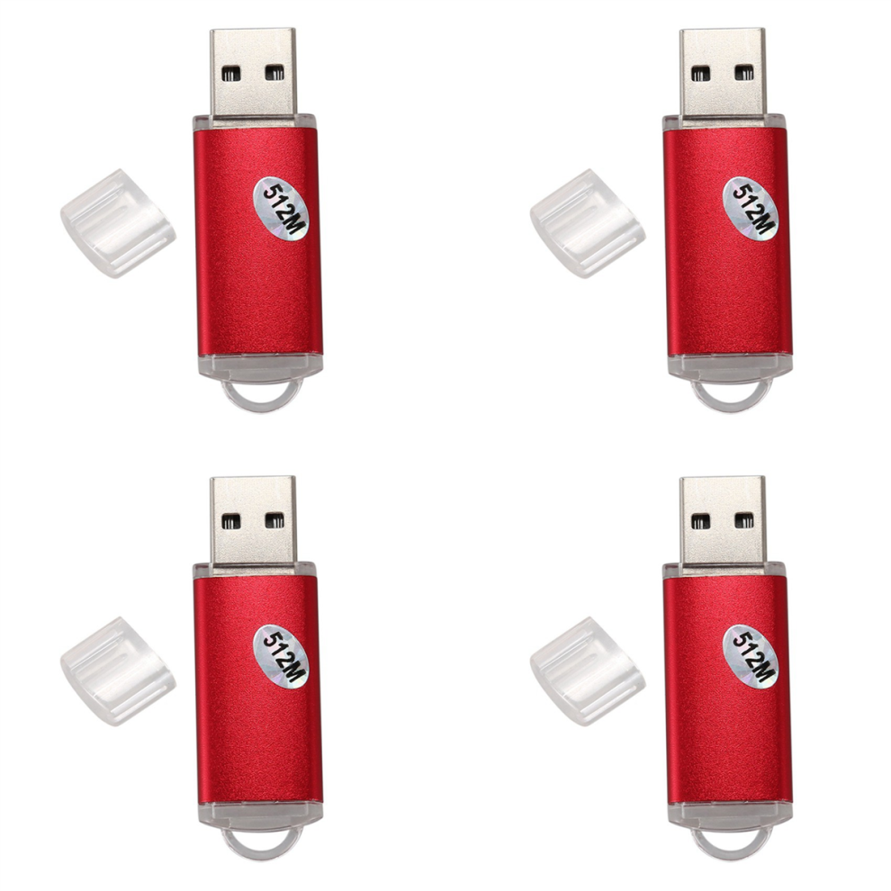 Usb 2.0 Flash Memory Stick Pen Drive Storage Thumb 512Mb Red 4712071107781