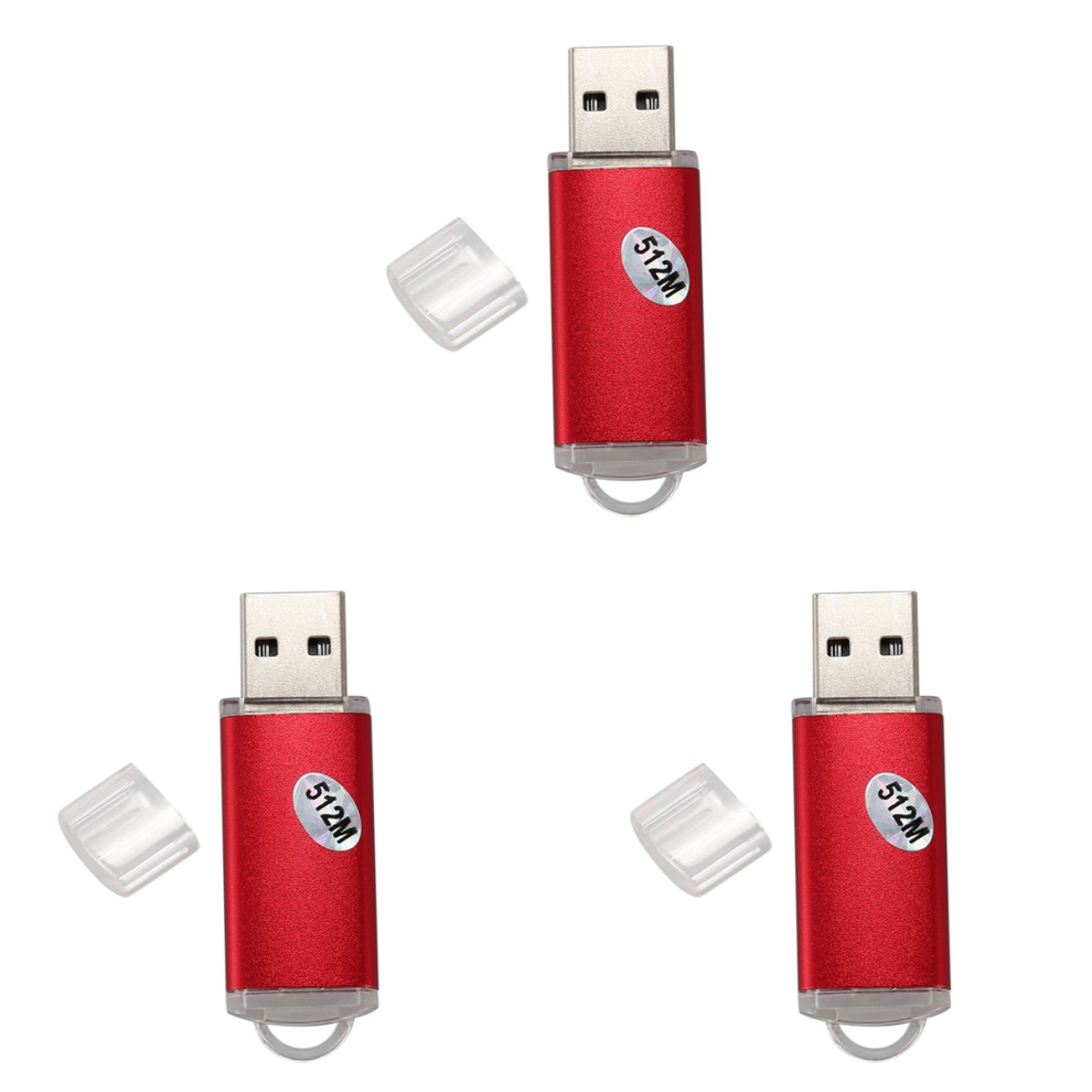 Usb 2.0 Flash Memory Stick Pen Drive Storage Thumb 512Mb Red 4712071107774