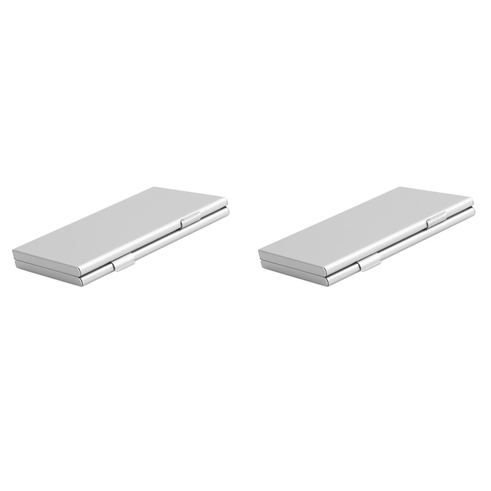 Aluminum Alloy Sd & Tf Card Holder Case, Double-Layer Large Capacity 4712071109310