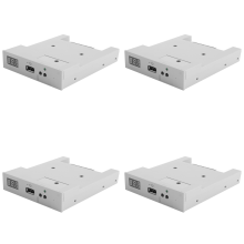 Version SFR1M44-U100K USB Emulator Gray 3.5In 1.44MB SSD Floppy Drive