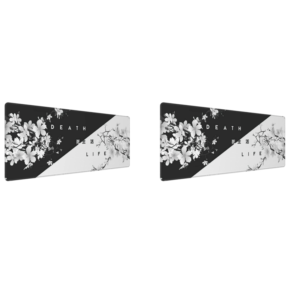 And Gaming Mouse Pad,Large Mouse Mat Black/White 4712071182542