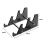 Keyboard Stands 3-Tier Mechanical Keyboard Display Stand Black 4